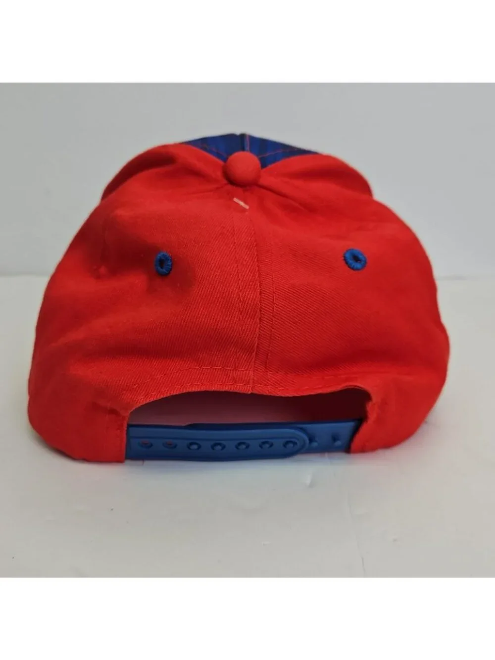 Disney Mickey Mouse Kids Baseball Cap MVP 28 Red Blue Cotton OSFM Youth Boys
